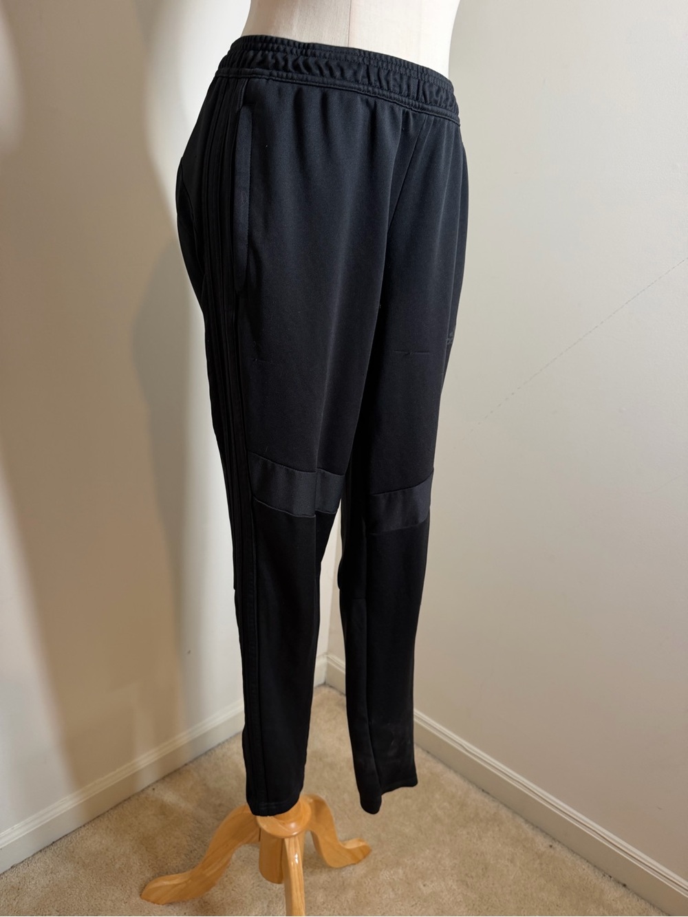 Adidas Women’s Climacool Sweatpants Track Pants - SZ M - Black Pockets - Picture 6 of 12